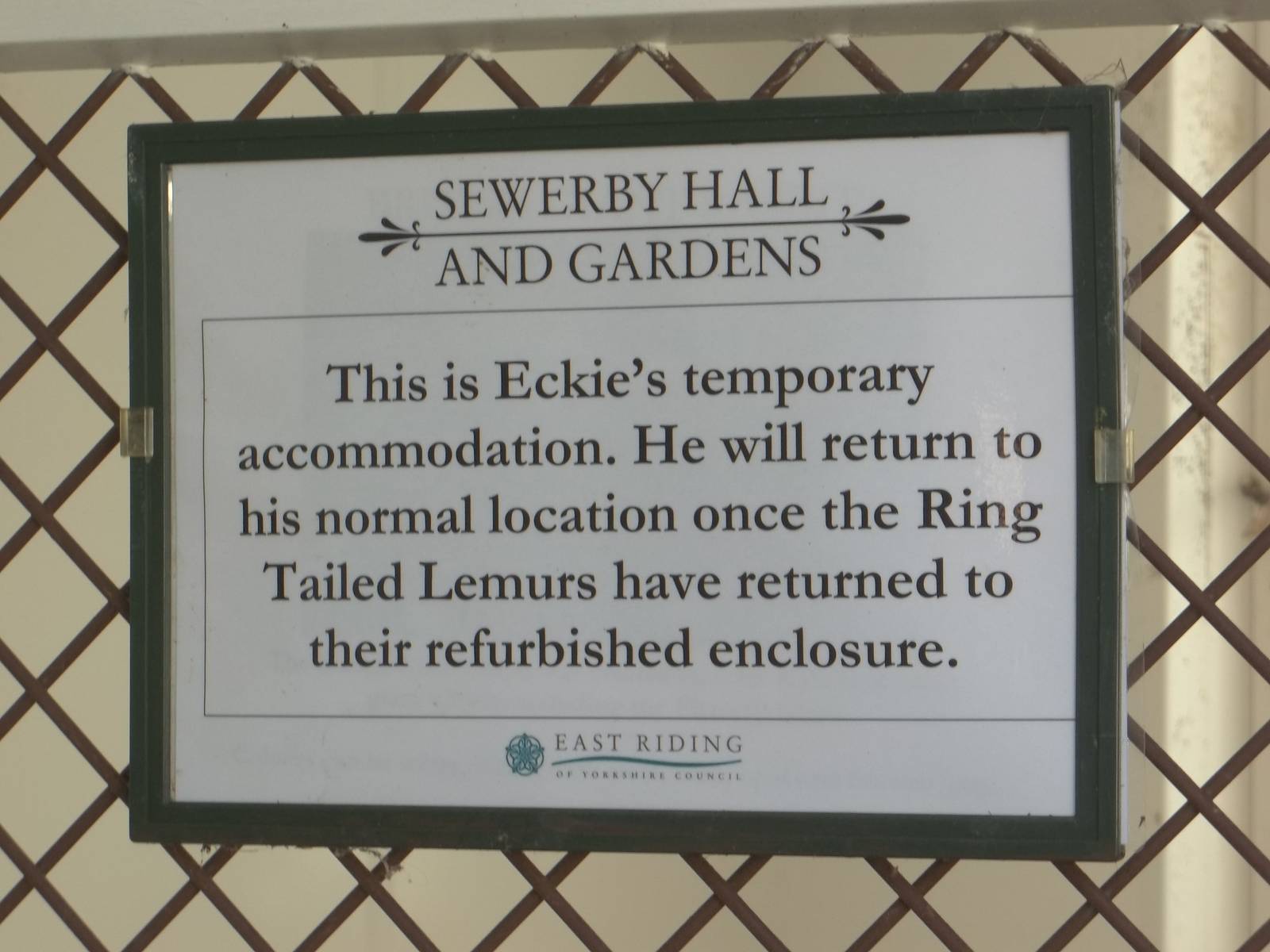 Signage, 10th October 2014