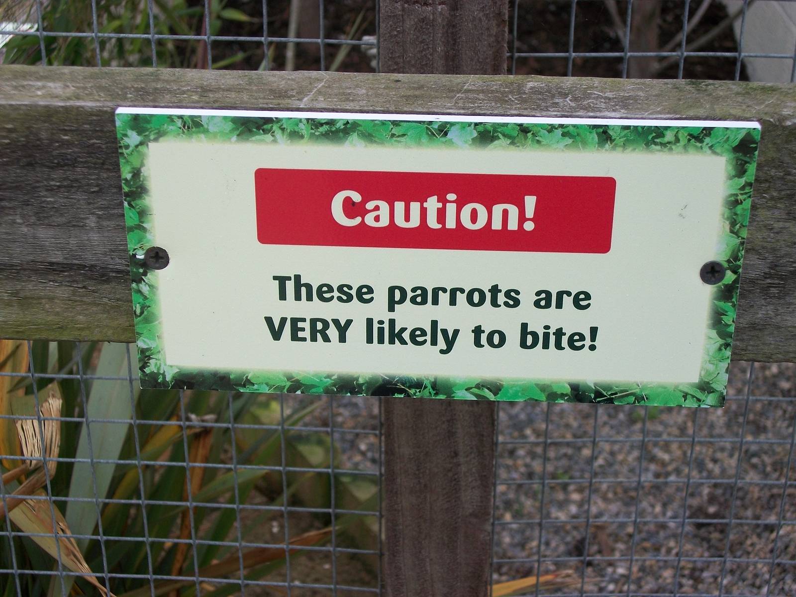 Signage, 1st May 2014