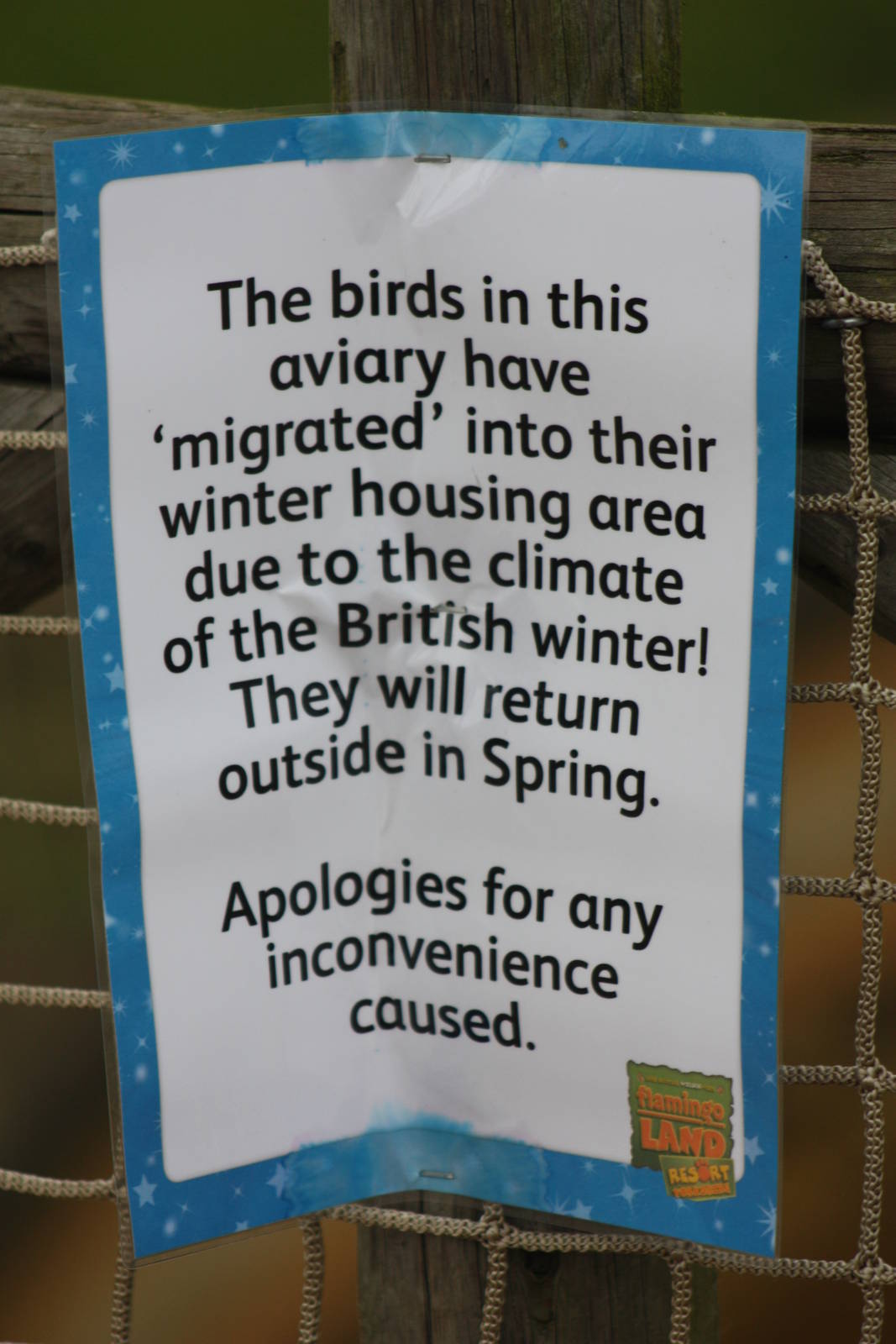 Signage, 22nd December 2014