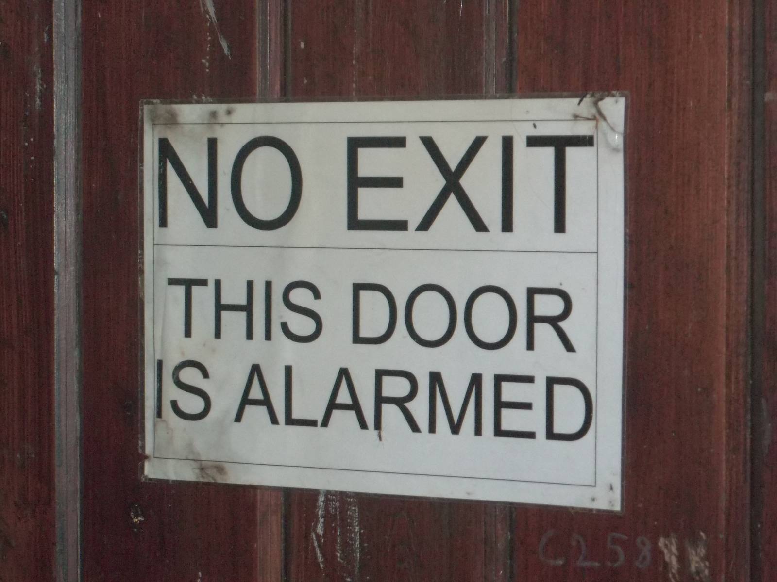 Signage, 27th October 2014