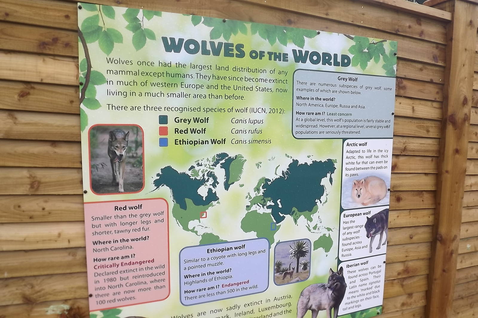 Signage at Blackpool Zoo 16/06/12