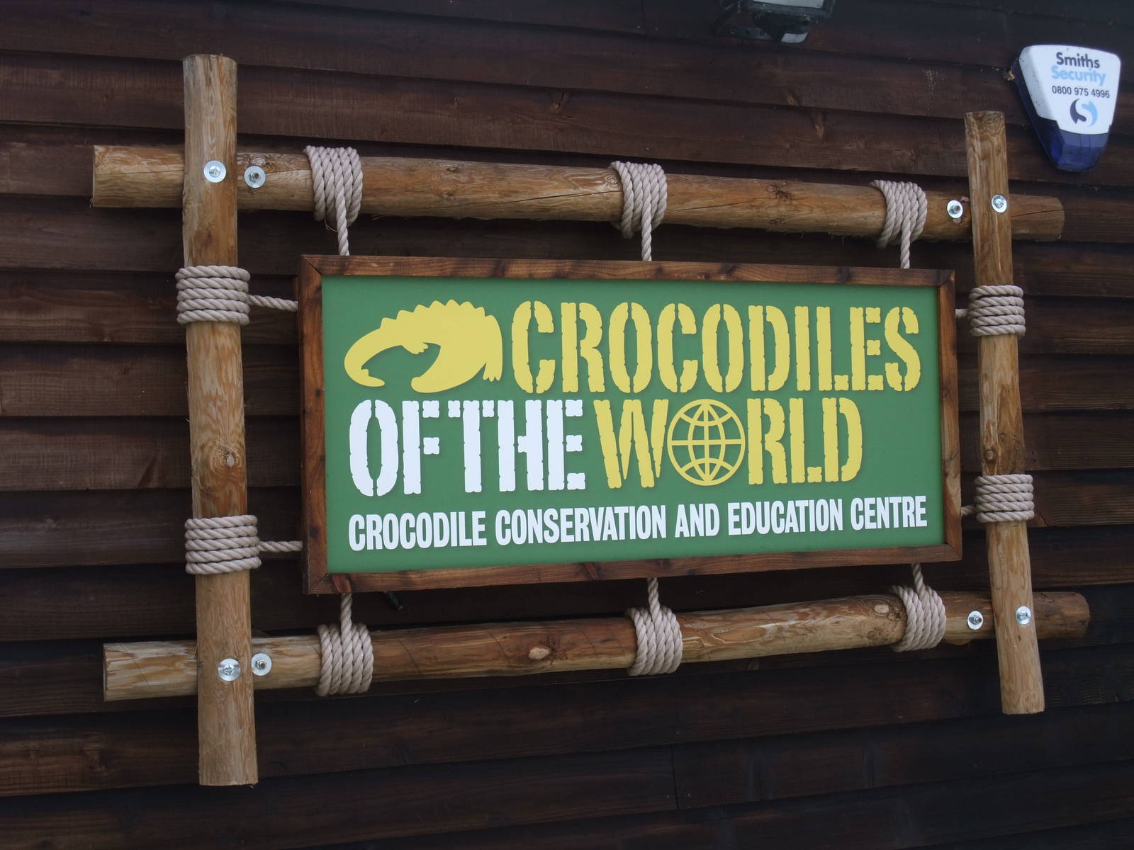 Signage at Crocodiles of the World, 05/02/12