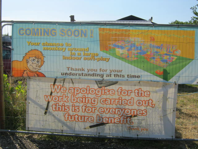 Signage at entrance 2016.