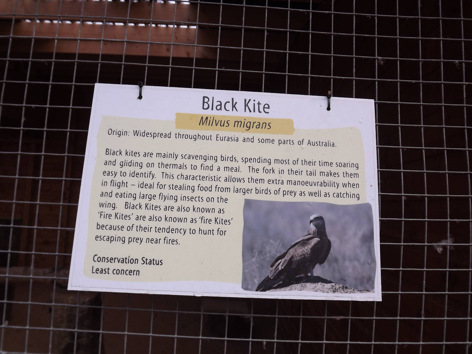 Signage at Yorkshire Wildlife Park 18/02/12