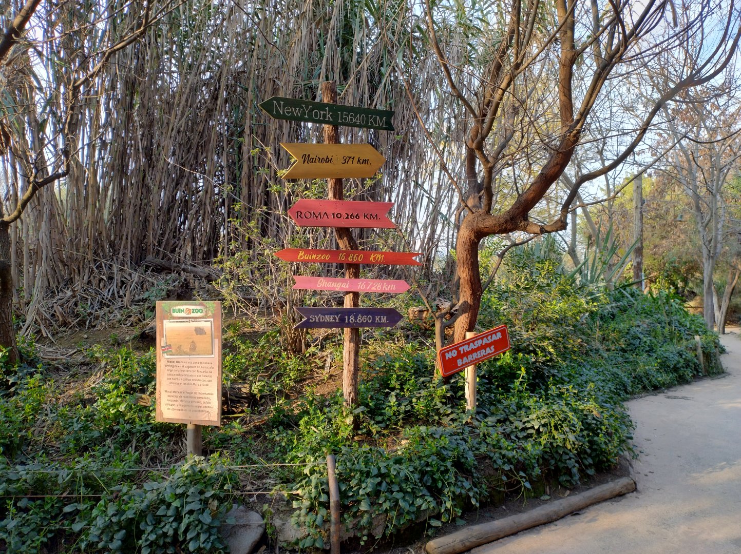 Signage - Buin zoo