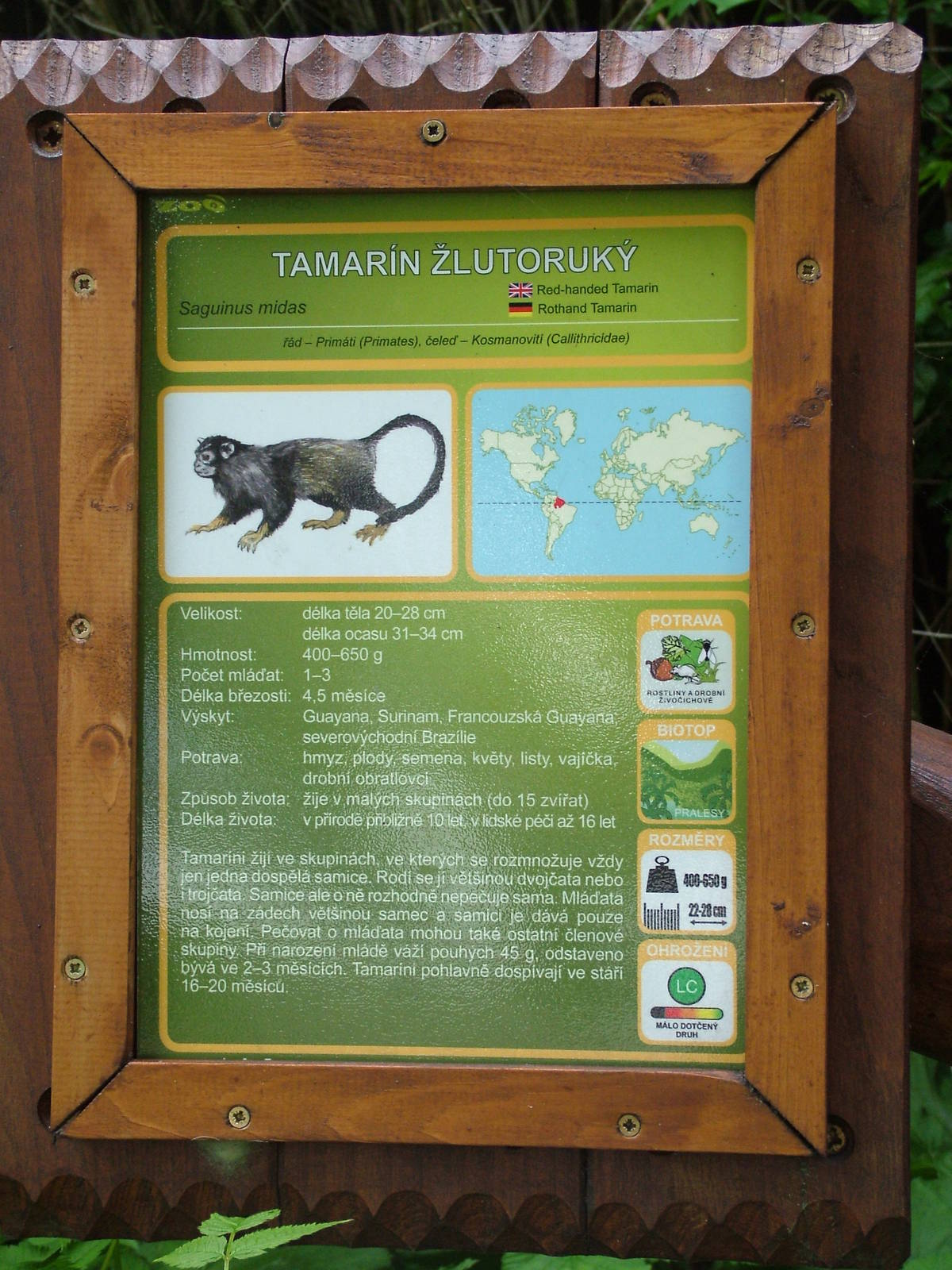 Signage example at Brno, 27/05/10