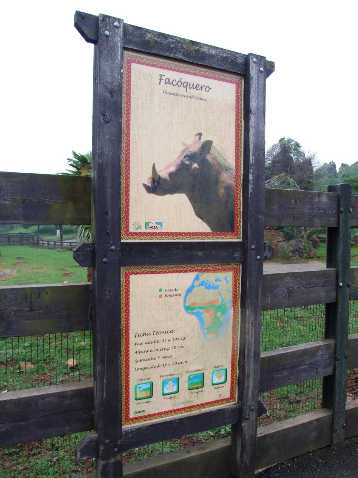 Signage Example at Cabarceno, 11/06/15