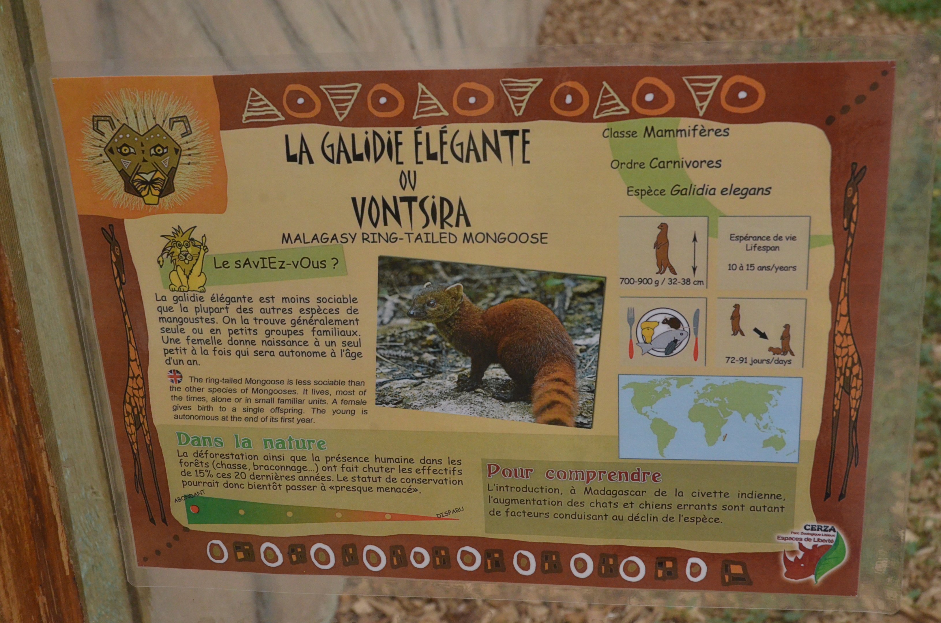 Signage Example at CERZA, 10/06/18