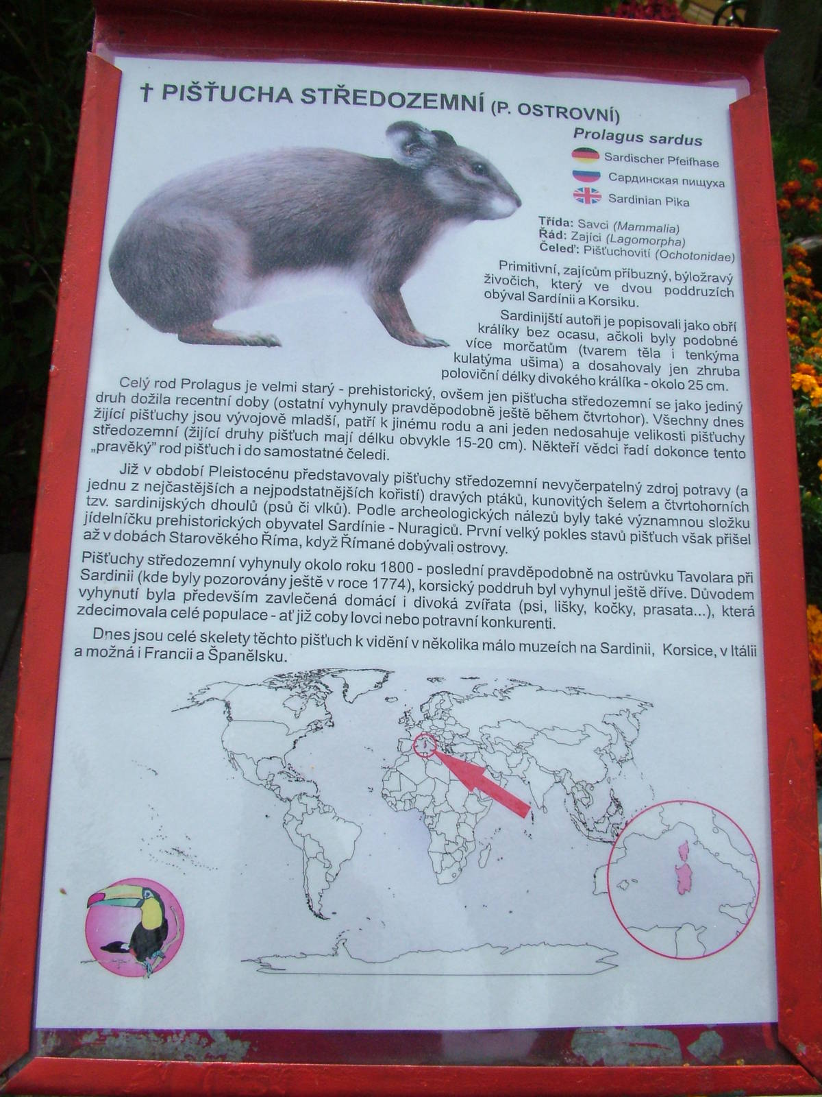 Signage Example at Chleby, 26/08/12