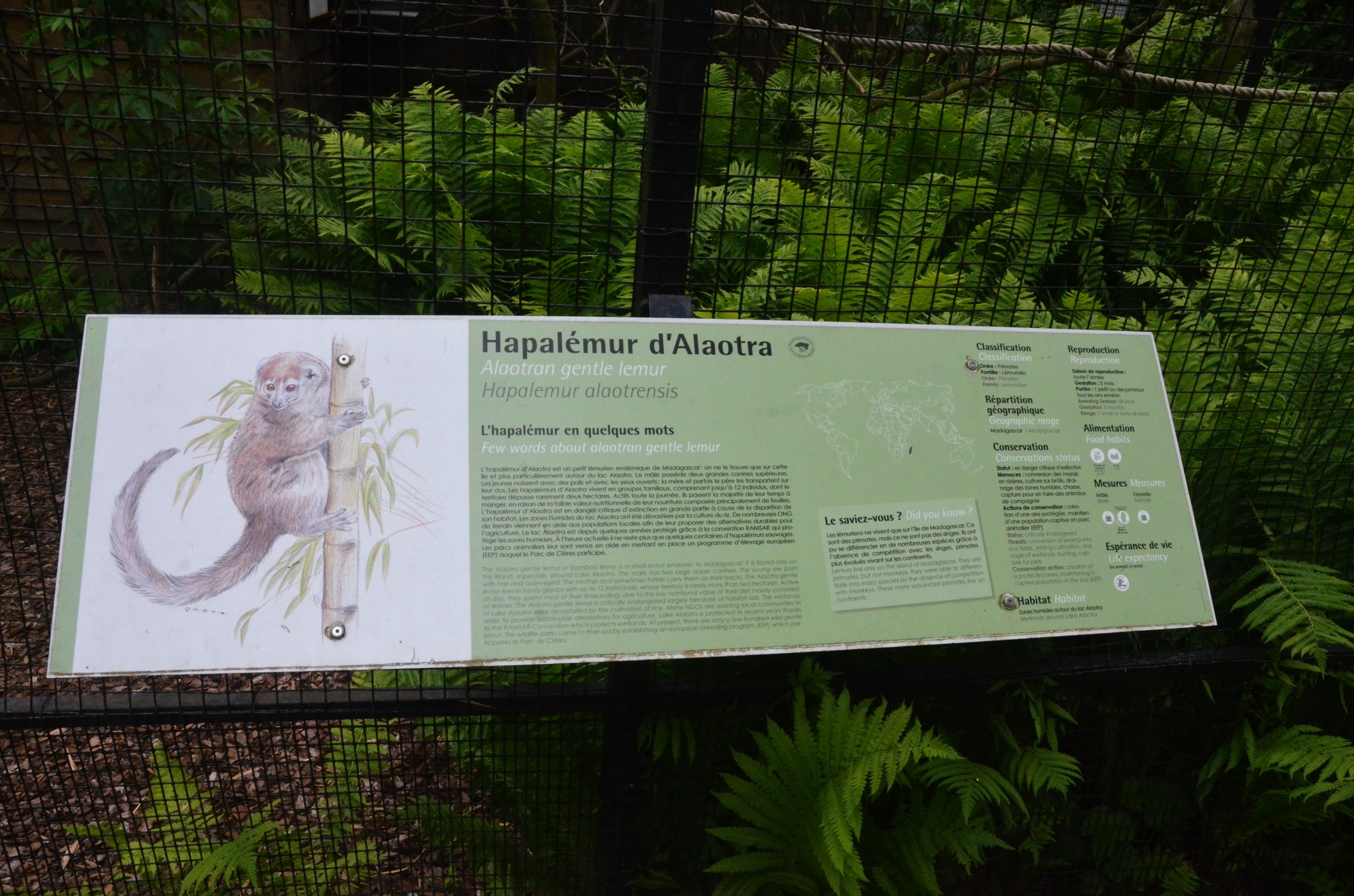 Signage Example at Clères, 16/06/18