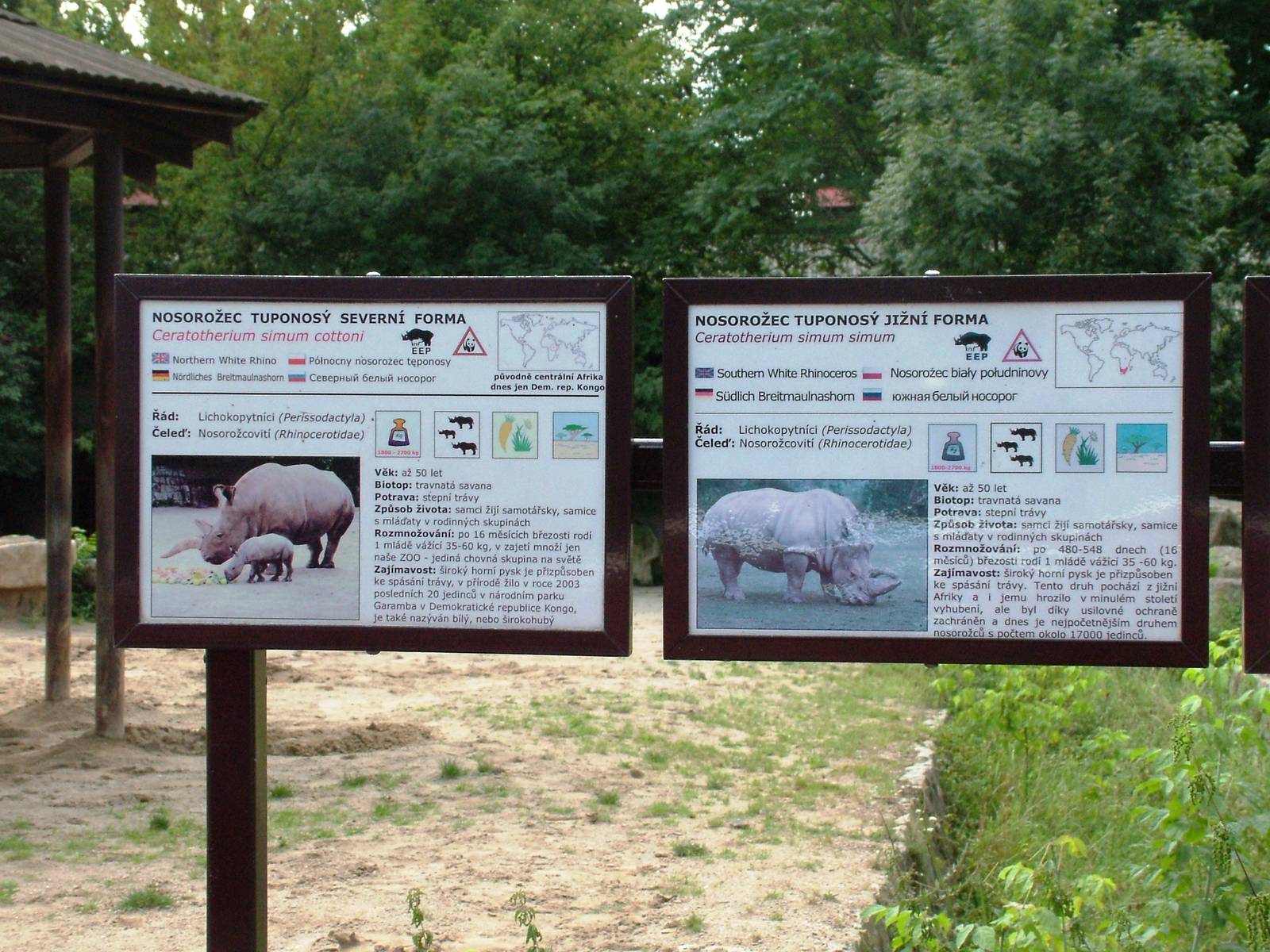 Signage Example at Dvur Kralove, 27/08/12