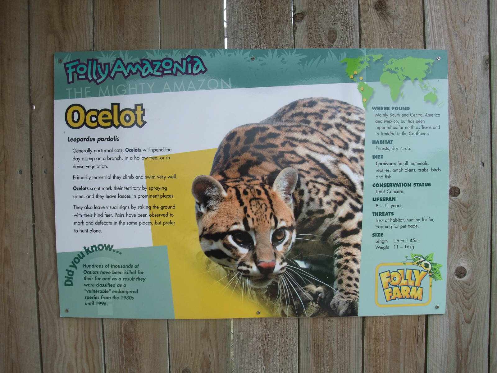 Signage Example at Folly Farm, 01/08/11