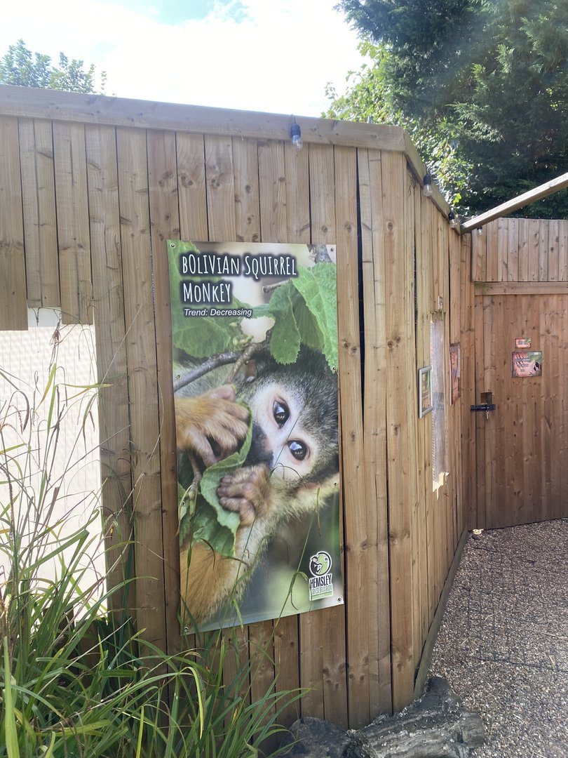 Signage example at Fragile Forest 290723