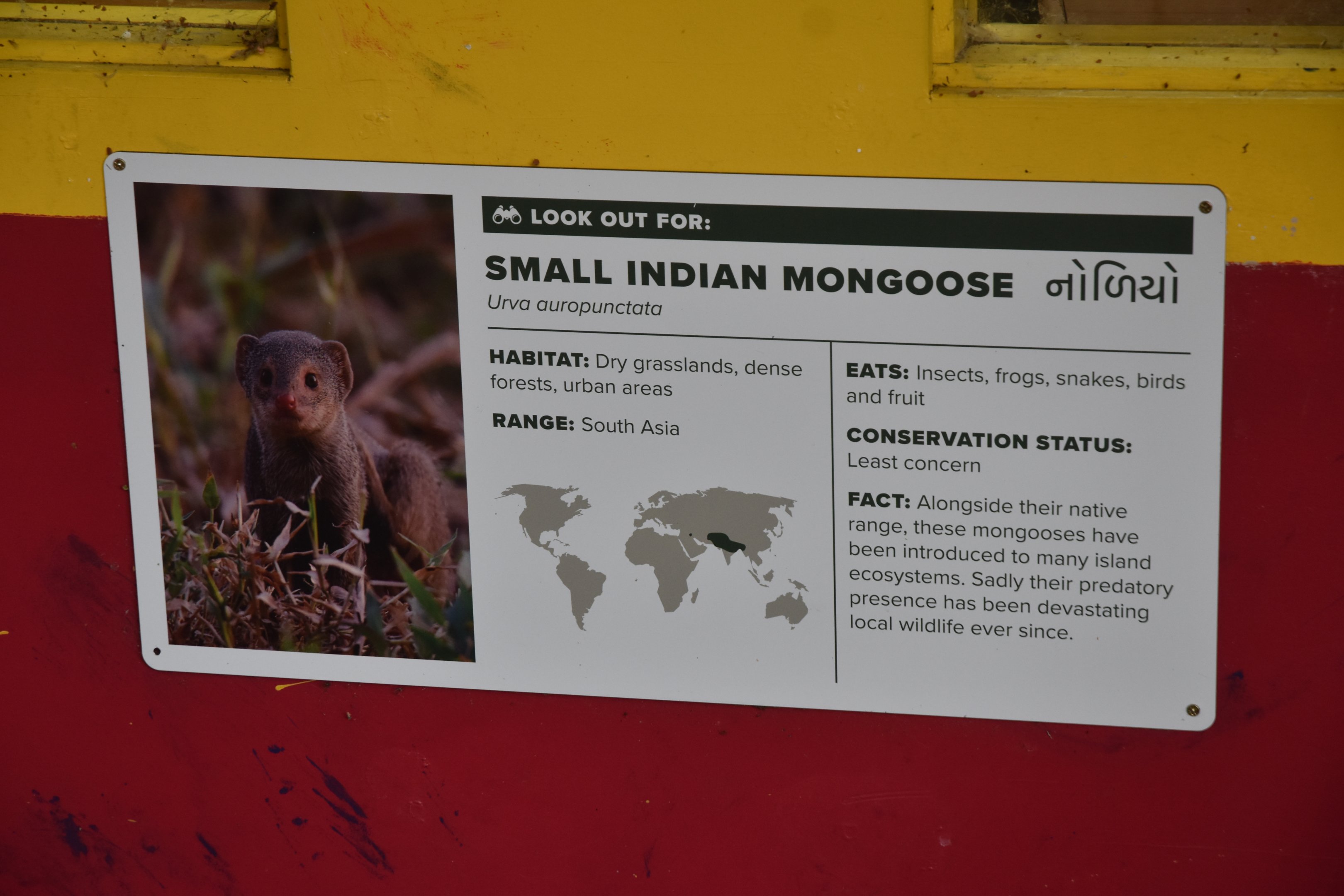 Signage Example at London, 22nd June 2024