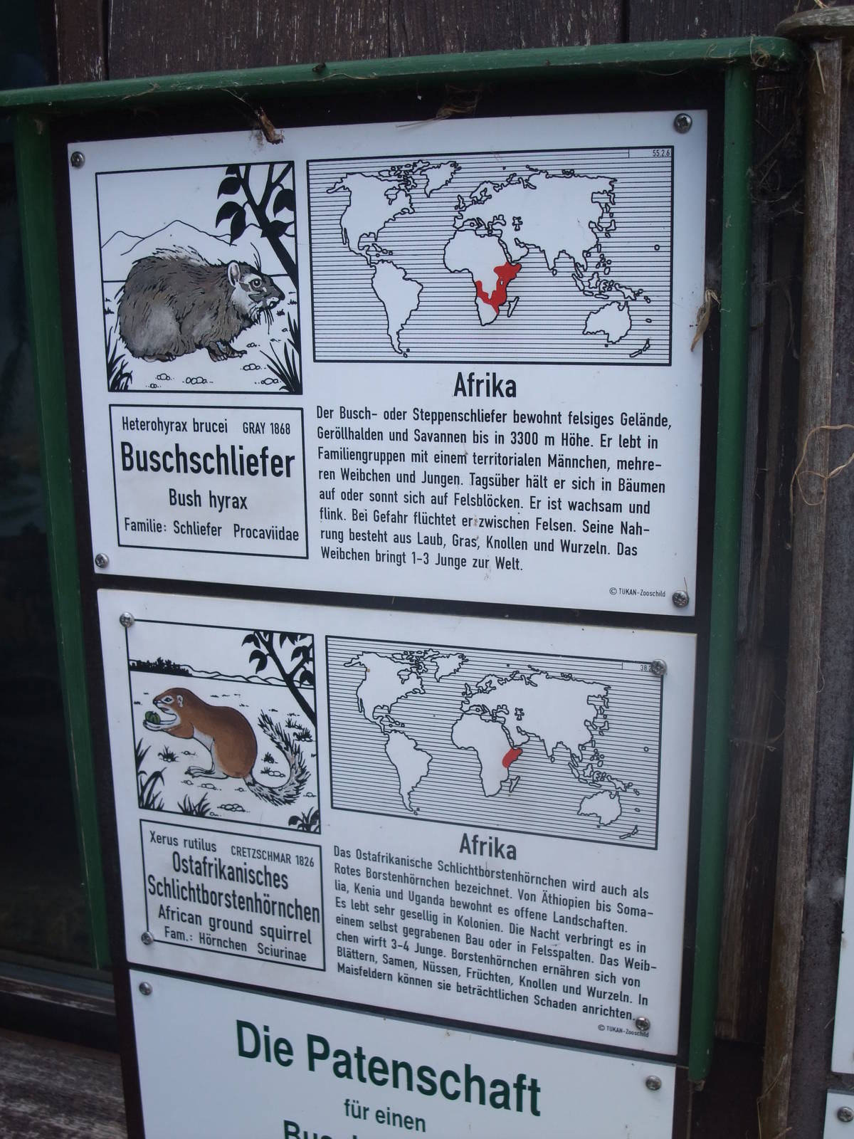 Signage Example at Opel-Zoo Kronberg, 30/08/10