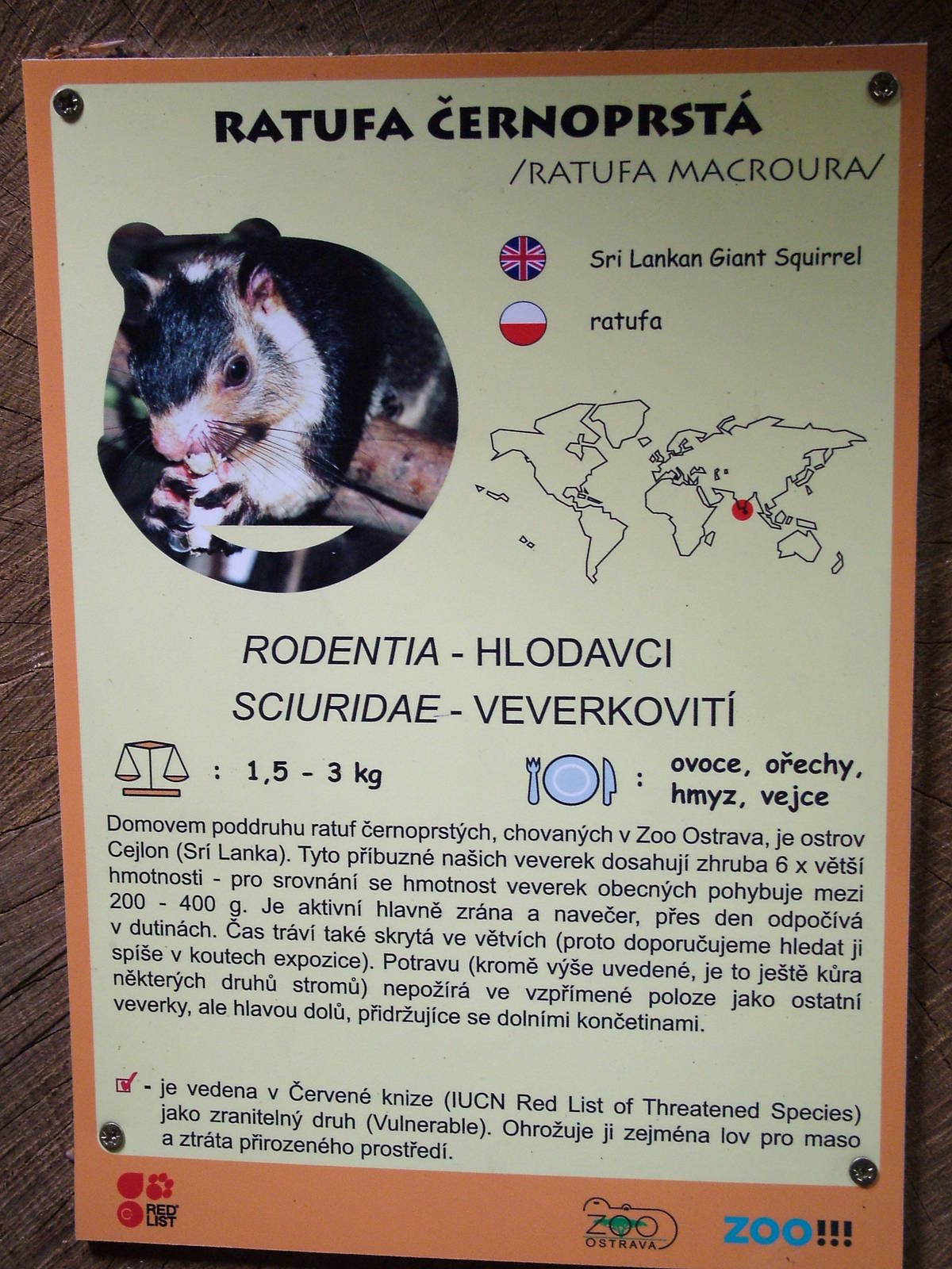 Signage example at Ostrava, 29/05/10