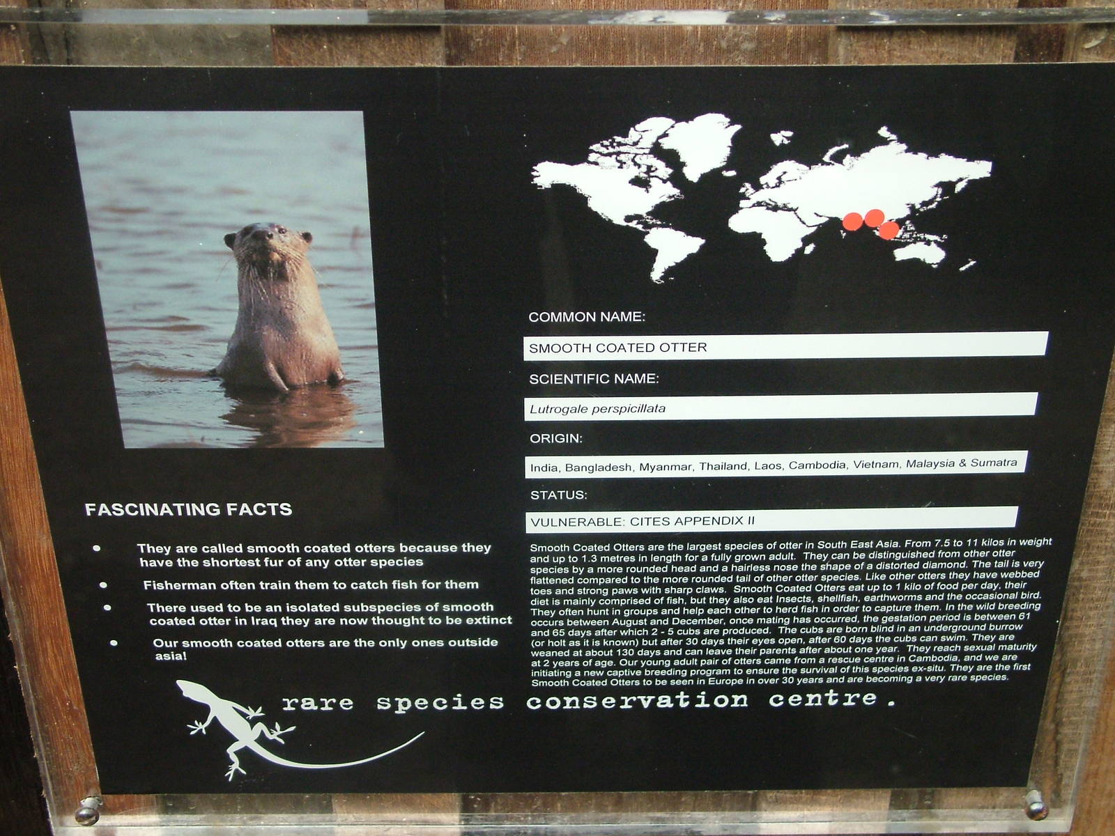 Signage example at the RSCC 28/11/09