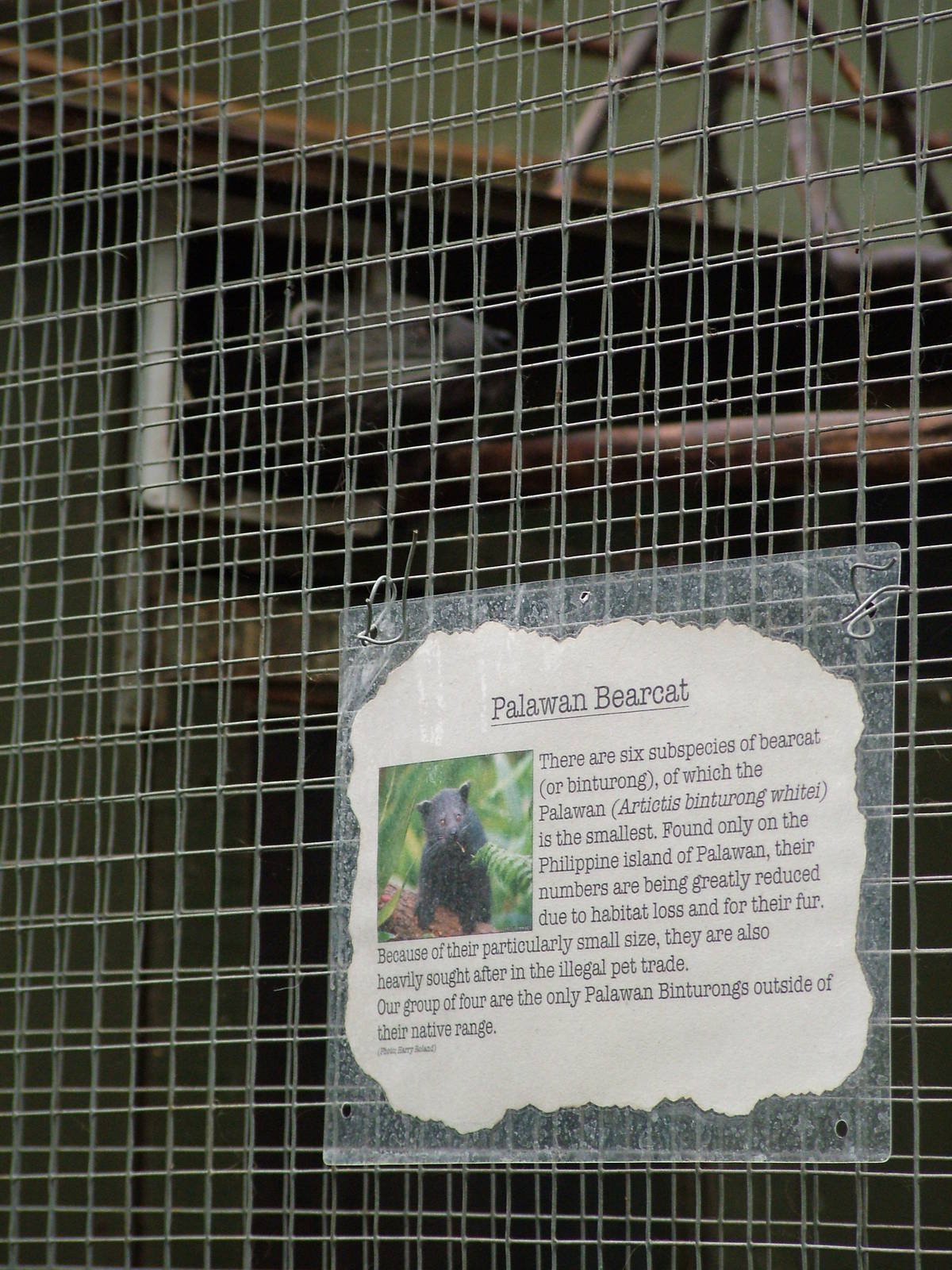 Signage example at the RSCC, 31/07/10