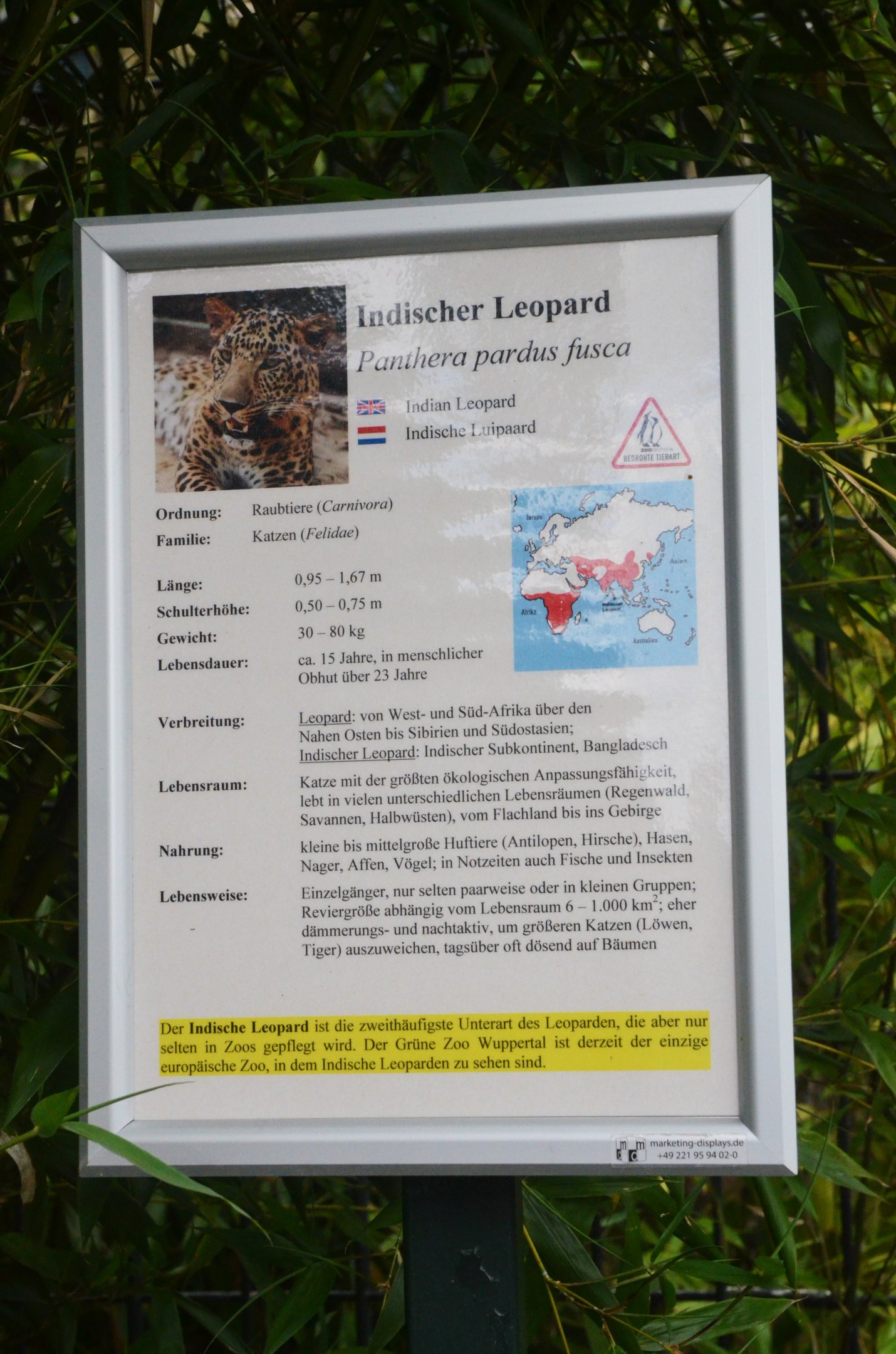 Signage Example at Wuppertal, 16/06/19