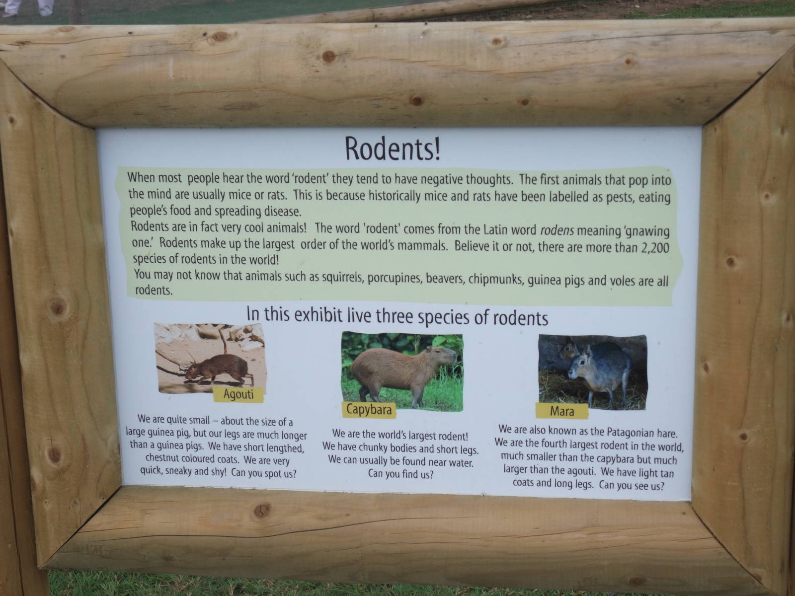 Signage Example at Yorkshire WP, 07/08/11