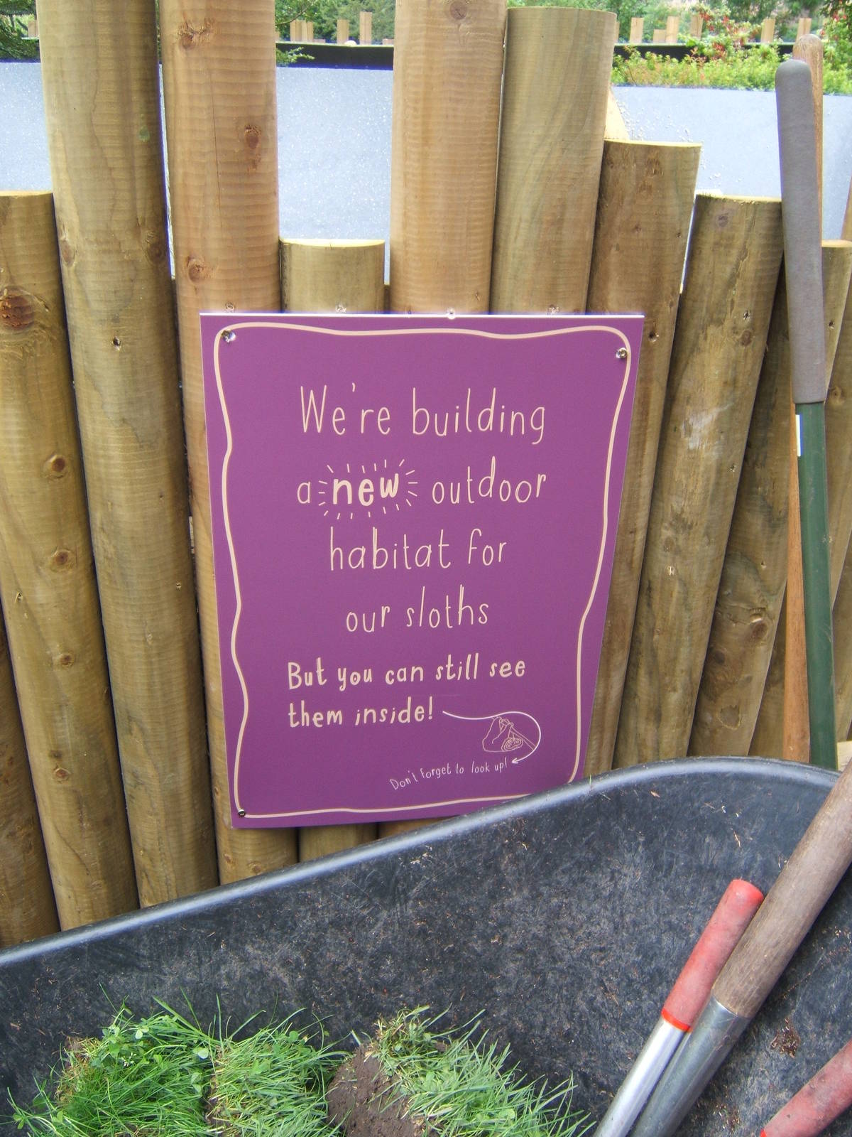 signage for building work