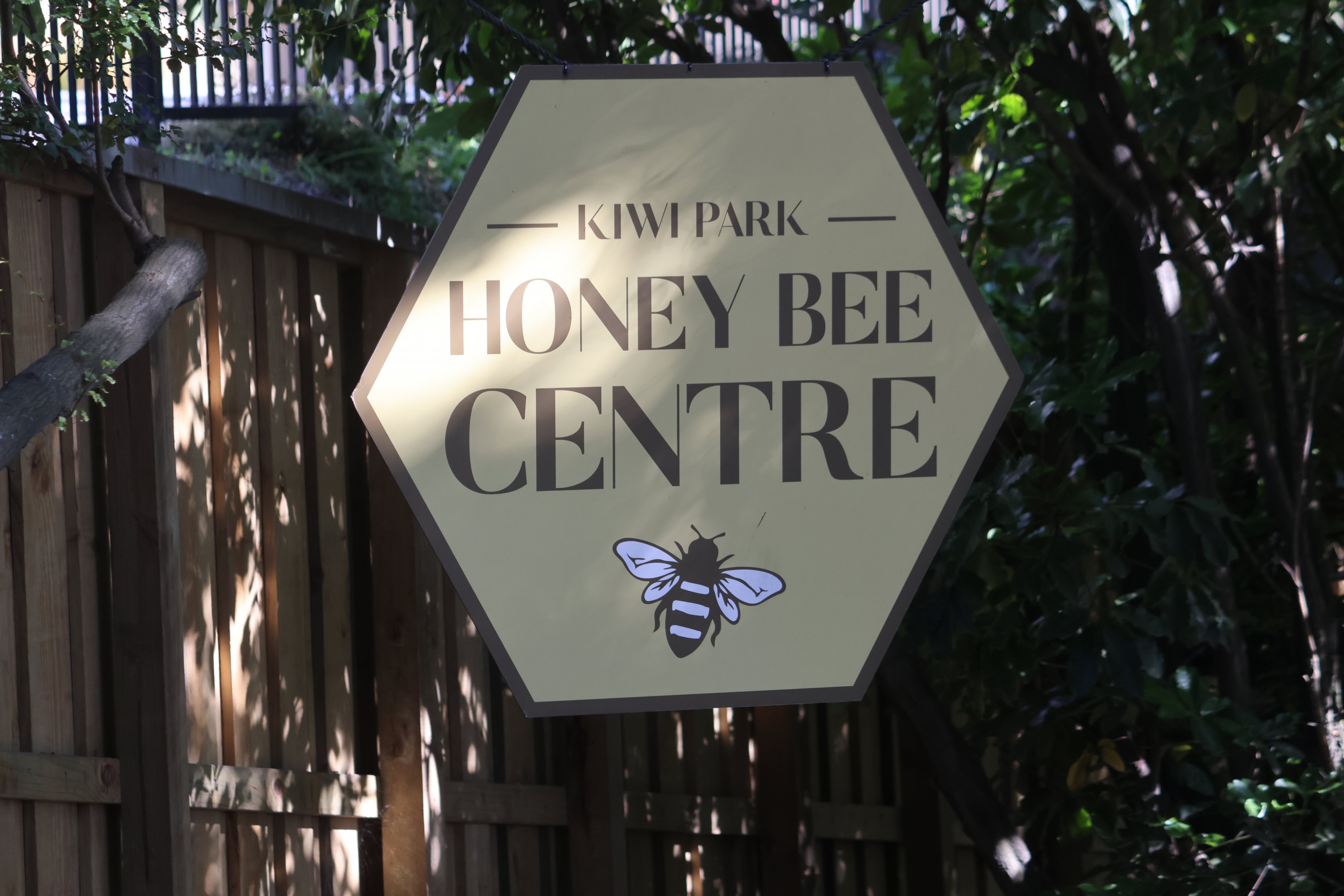 Signage for Honey Bee Centre