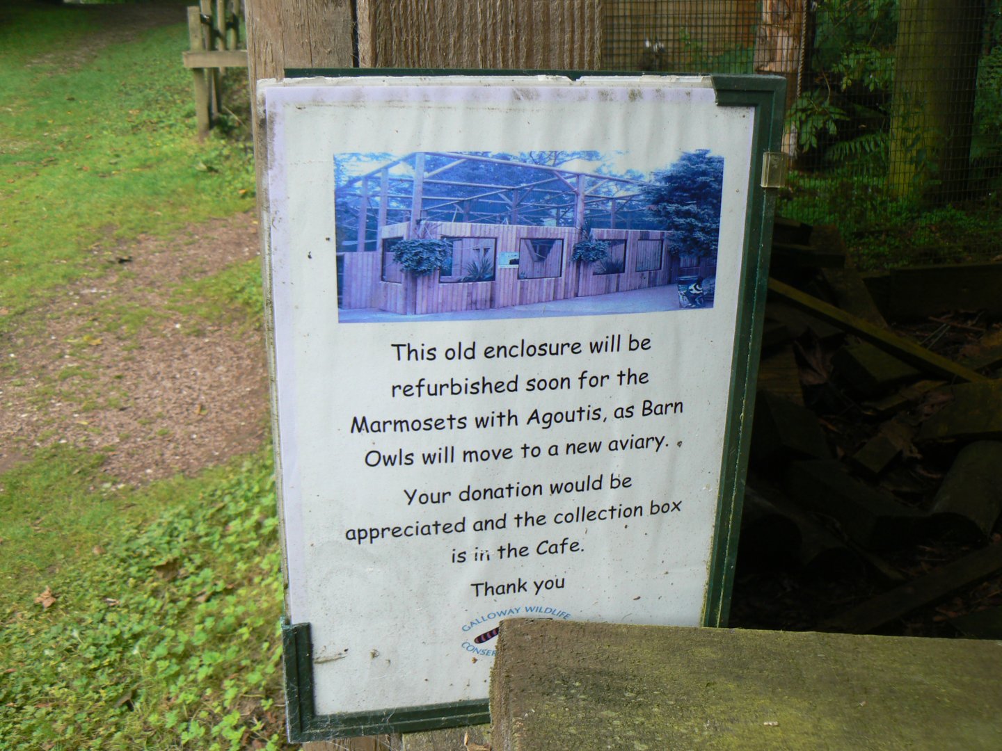 Signage for Refurbishment - 8 August 2017