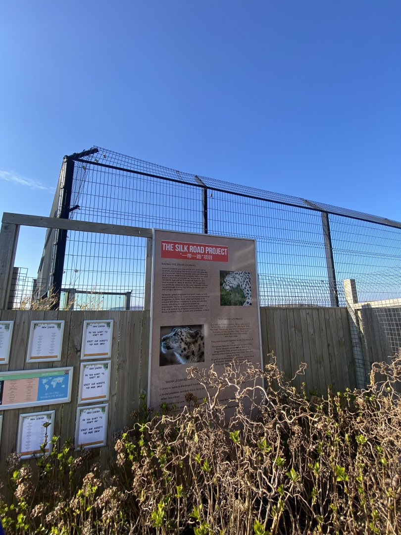 Signage for Snow leopards 190325
