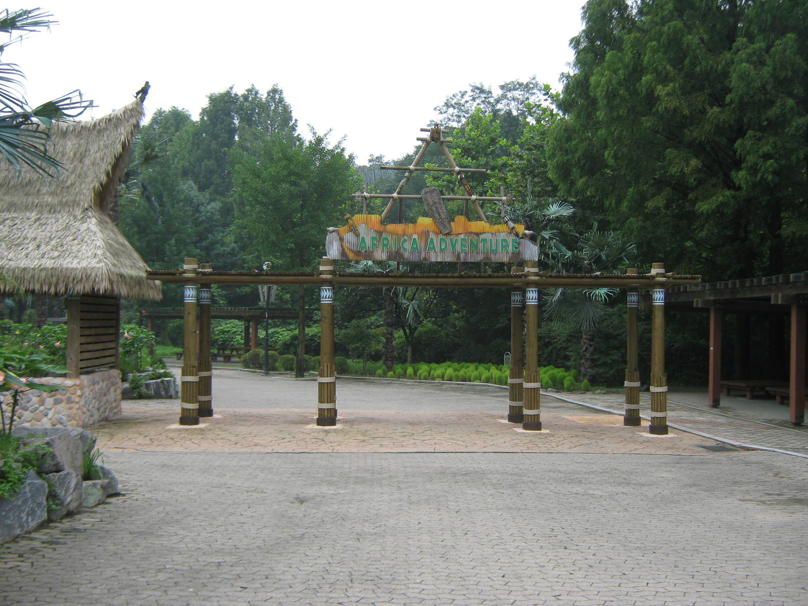 signage for the African area