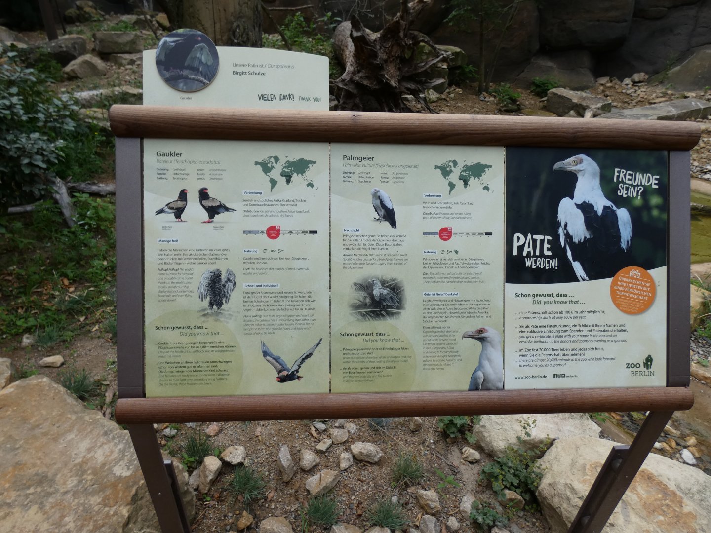 Signage in 'Eagle Canyon'