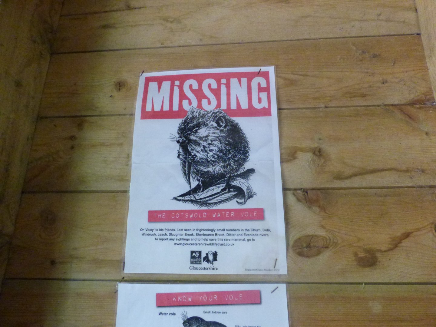 Signage in Nature Reserve