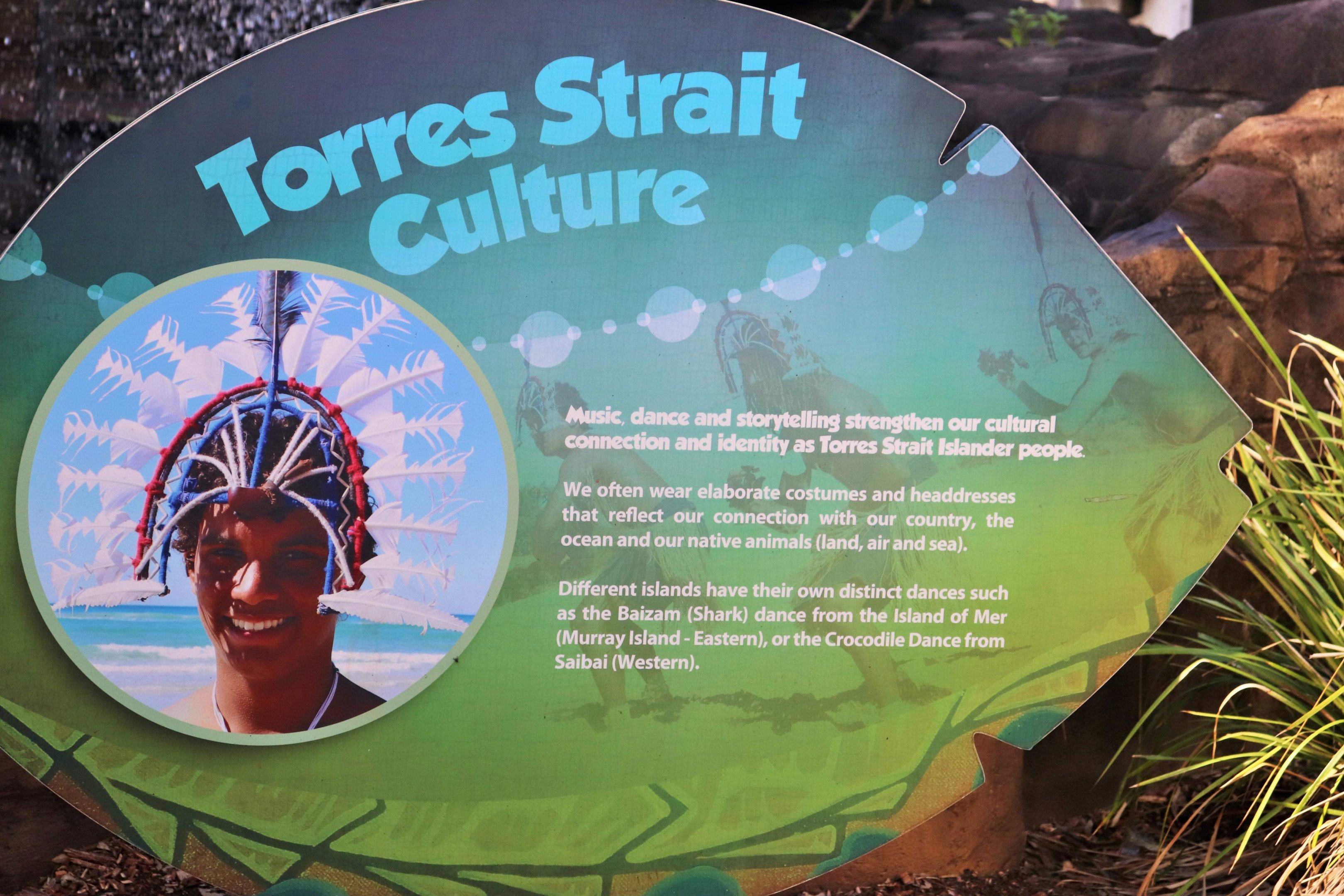 Signage in Wetlands Area