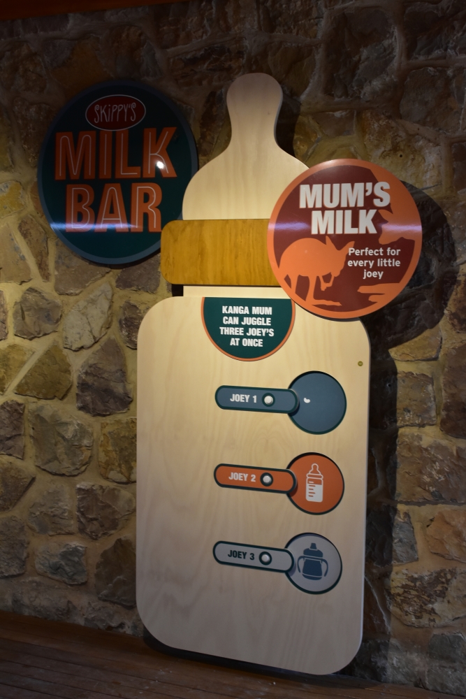 Signage: "Milk Bar"