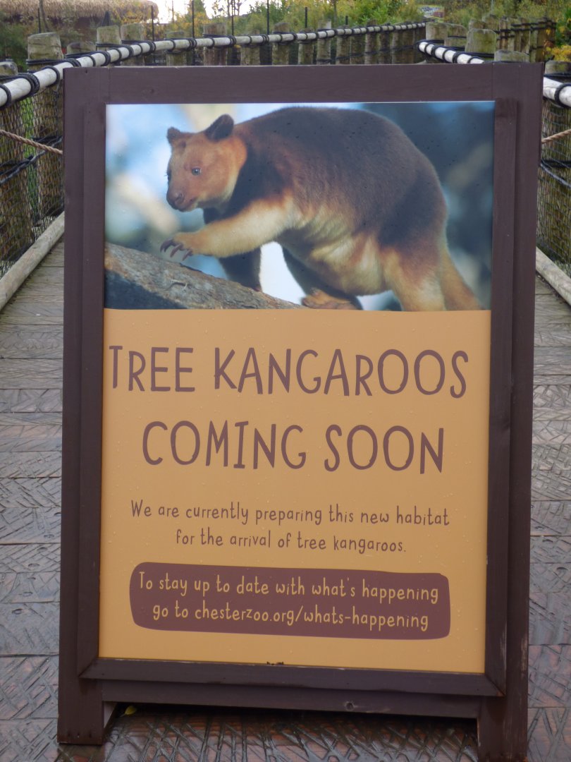 Signage on entrance to Islands