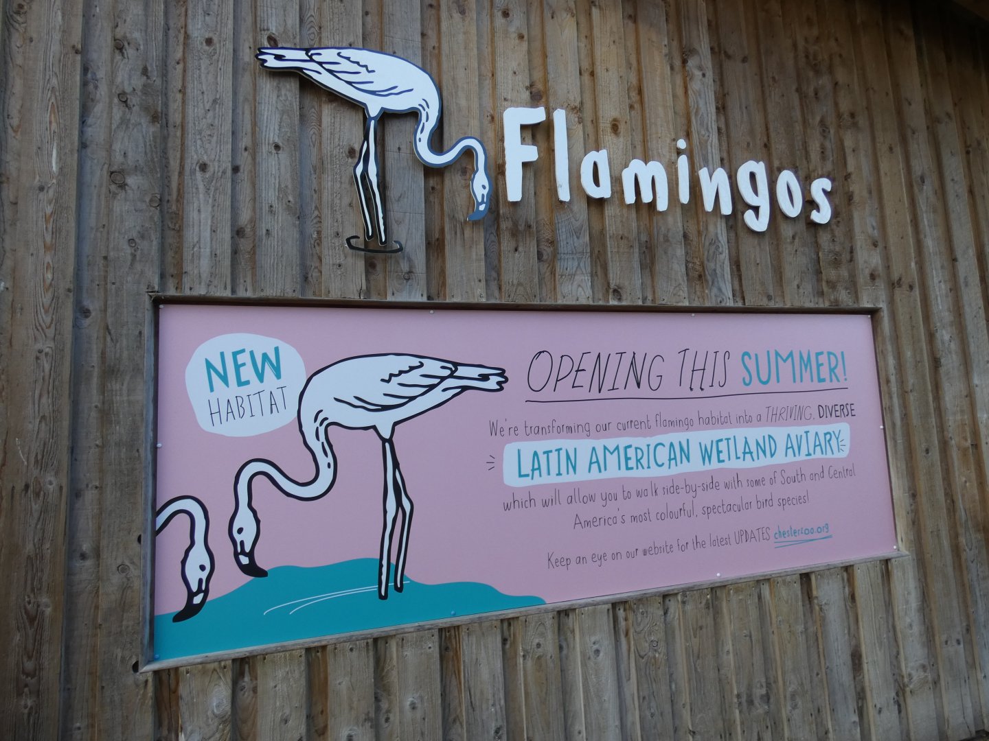 Signage on Flamingo house (2)