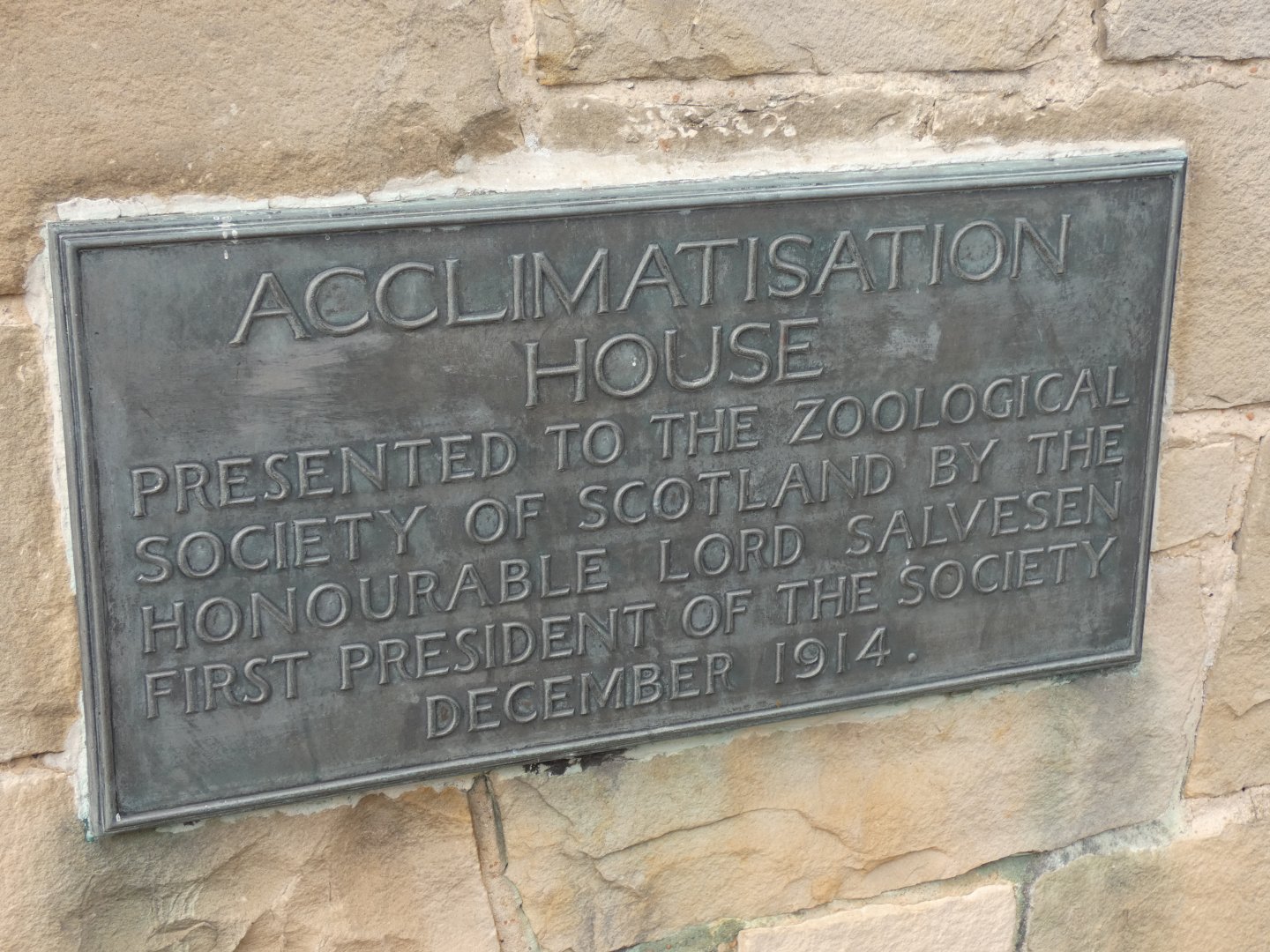 Signage on 'Wee Beasties'