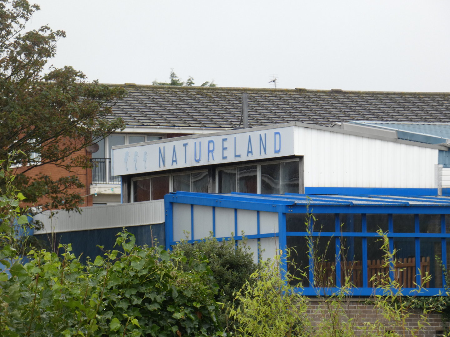Signage outside the seal sanctuary