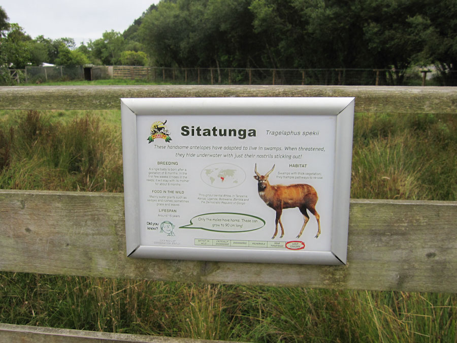 Signage - Sitatunga