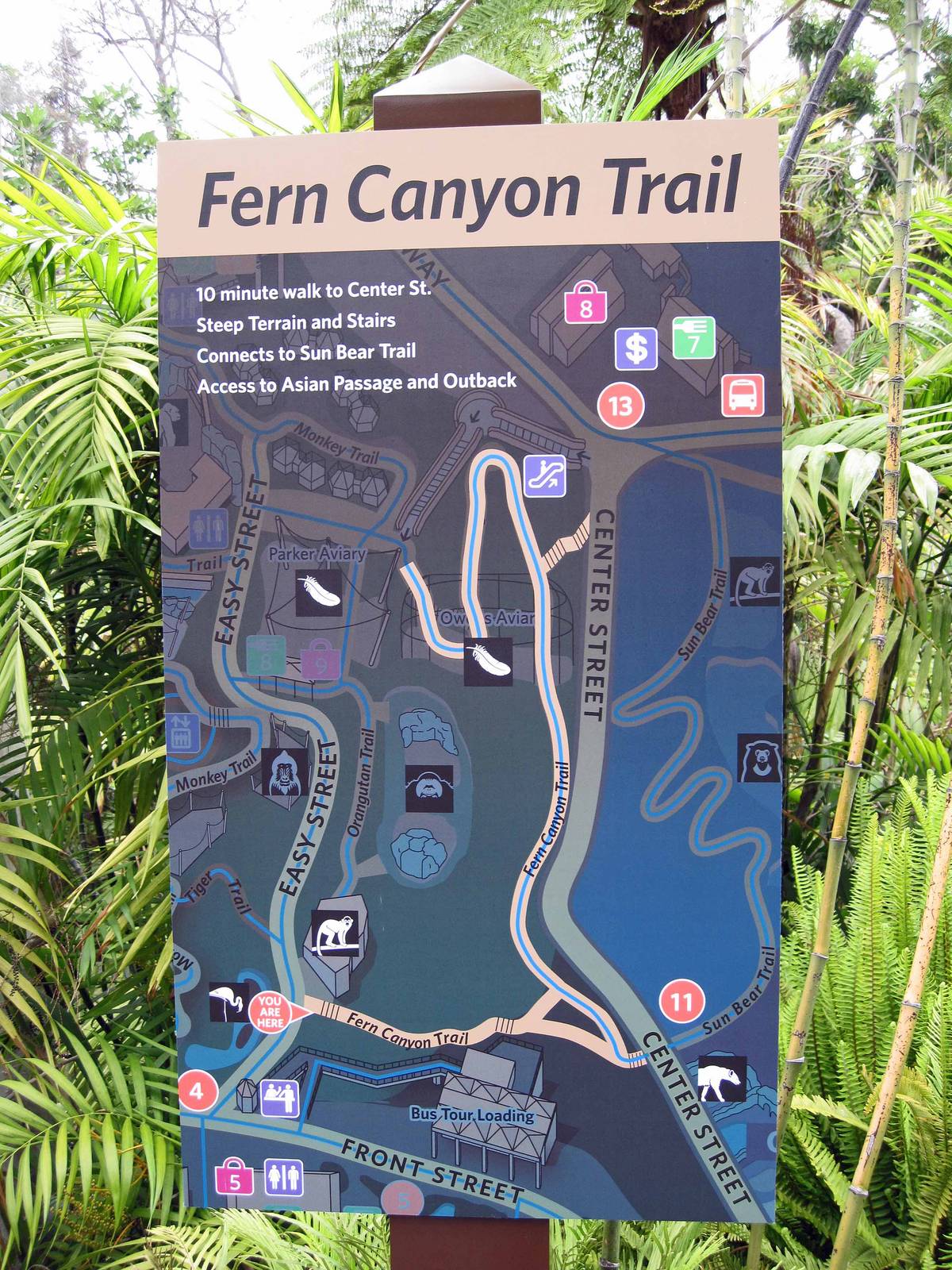 Signs to navigate are new aid to visitors