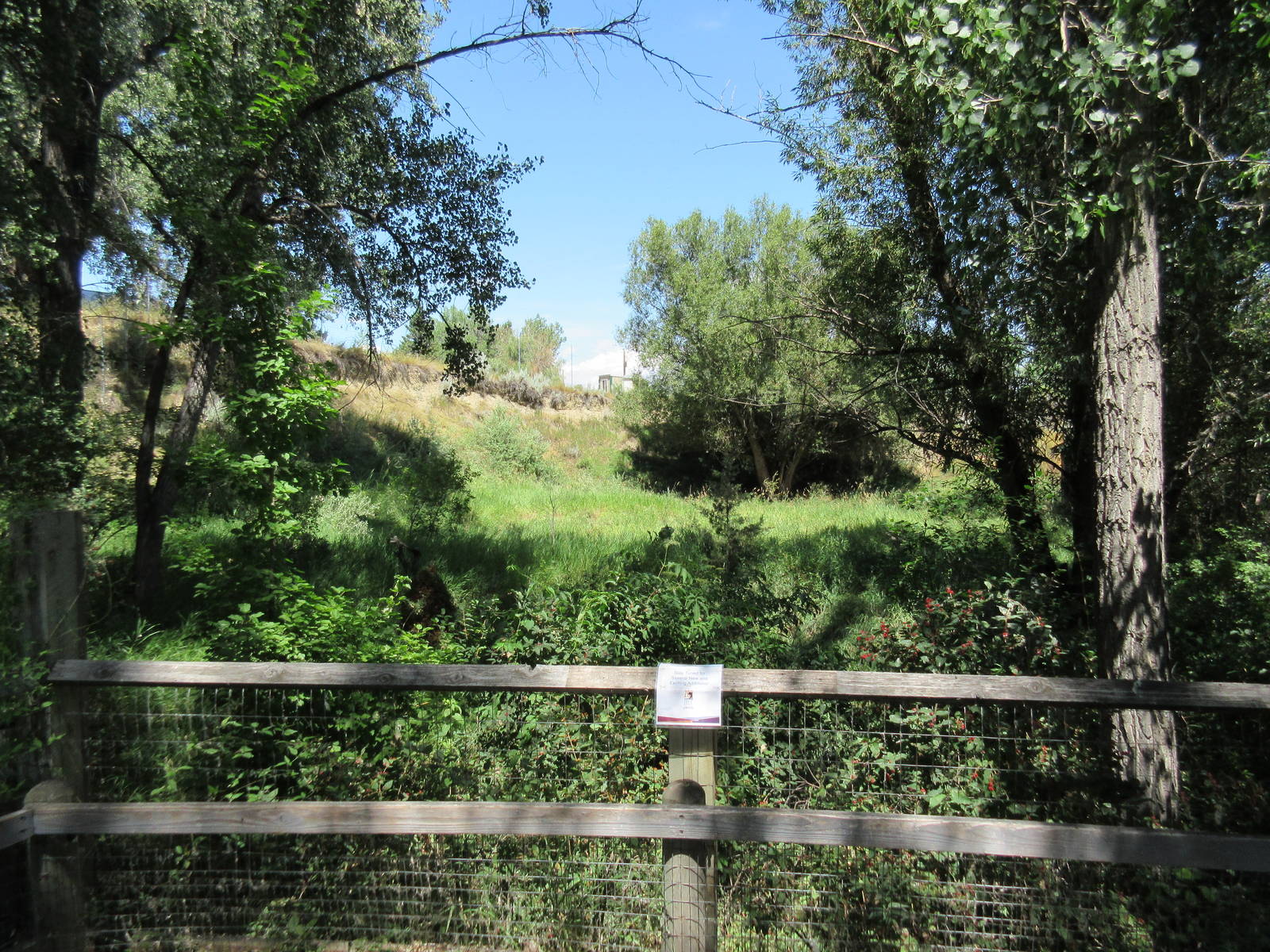 Sika Deer Exhibit (currently empty)