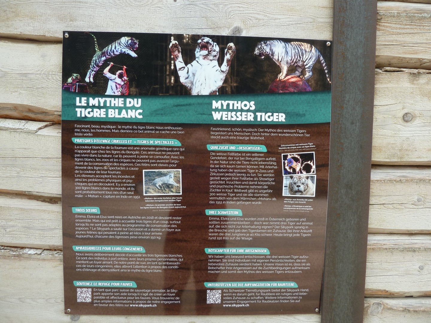 Sikypark Crémines - Species sign