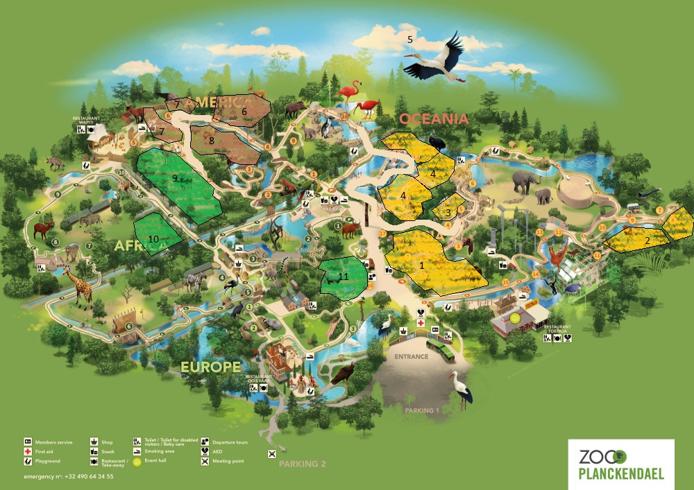 Simple ideas for Planckendael evolution