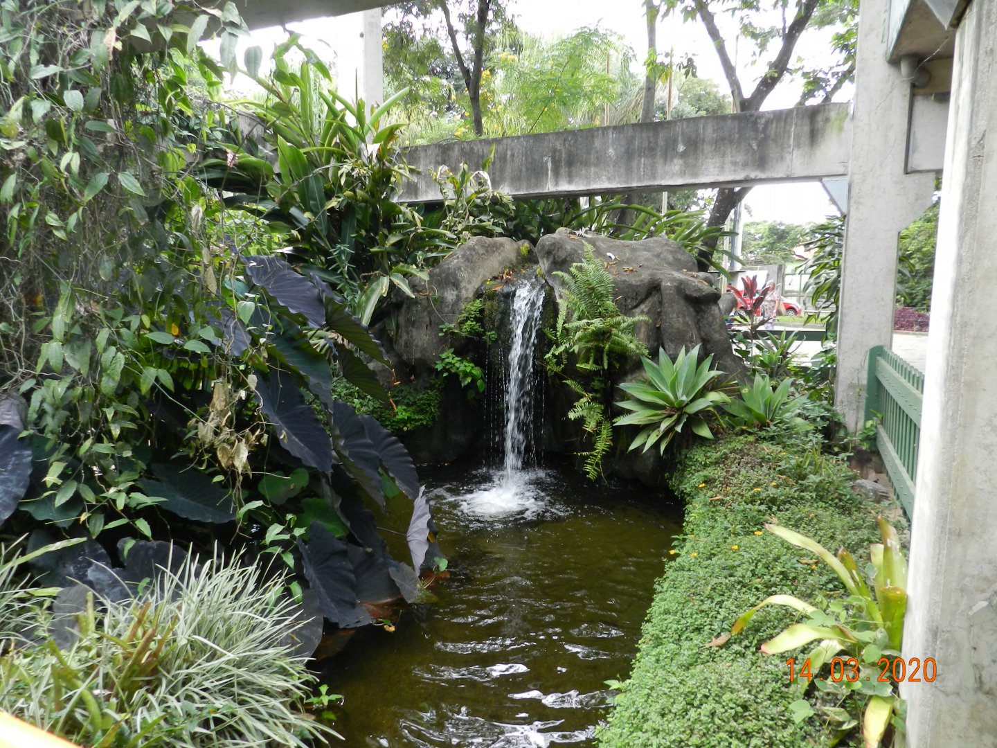 Simulation of the São Francisco river's spring - Belo Horizonte zoo