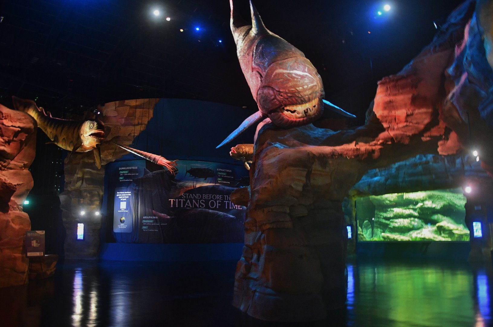 Singapore Oceanarium - Ancient Waters zone