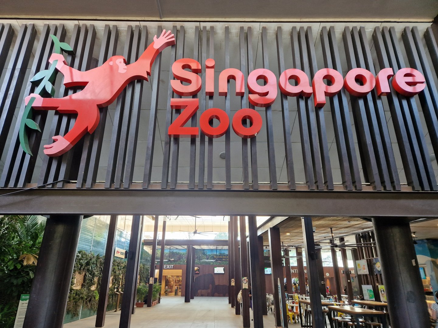 Singapore zoo entrance
