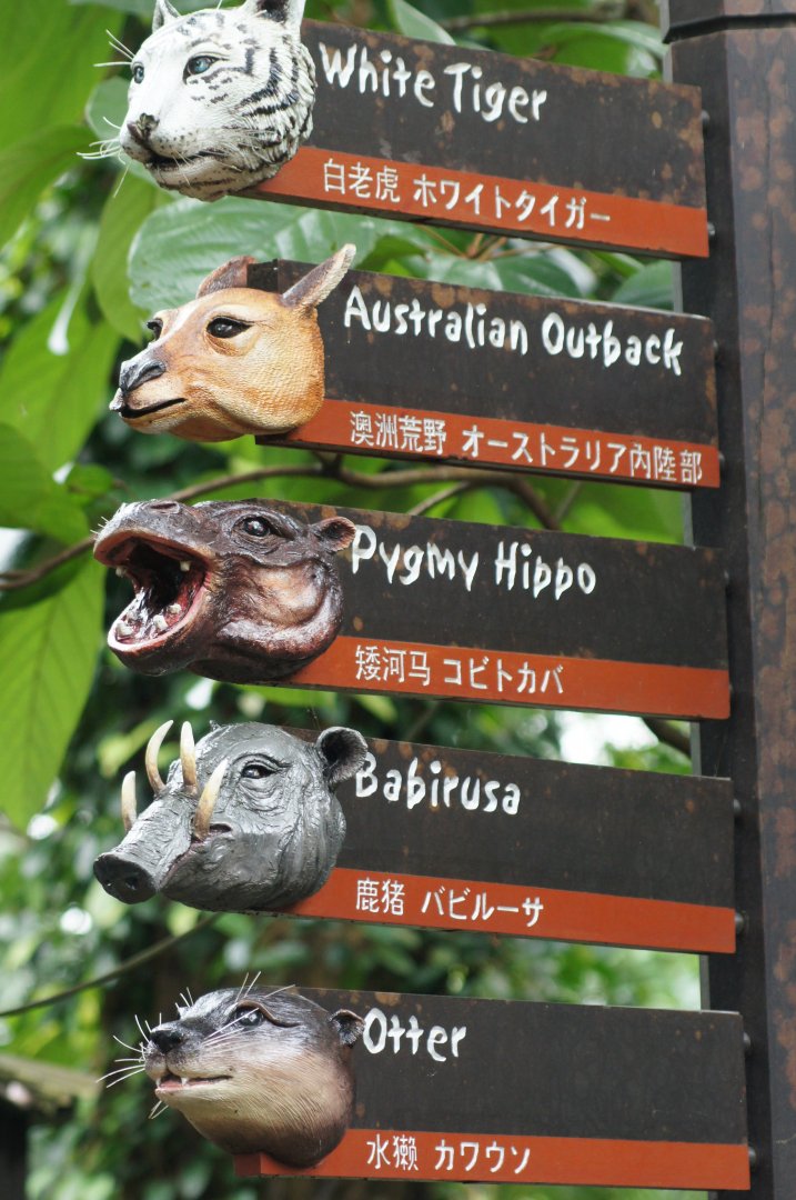 Singapore Zoo | Signpost