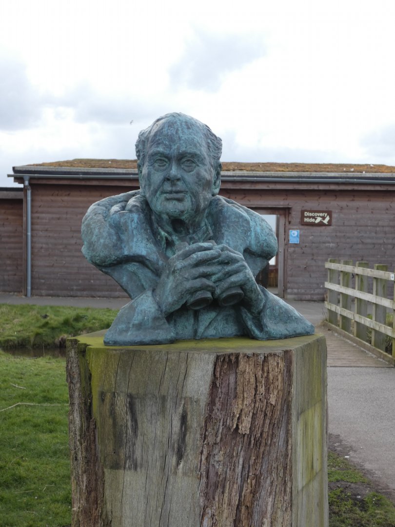 Sir Peter Scott statue