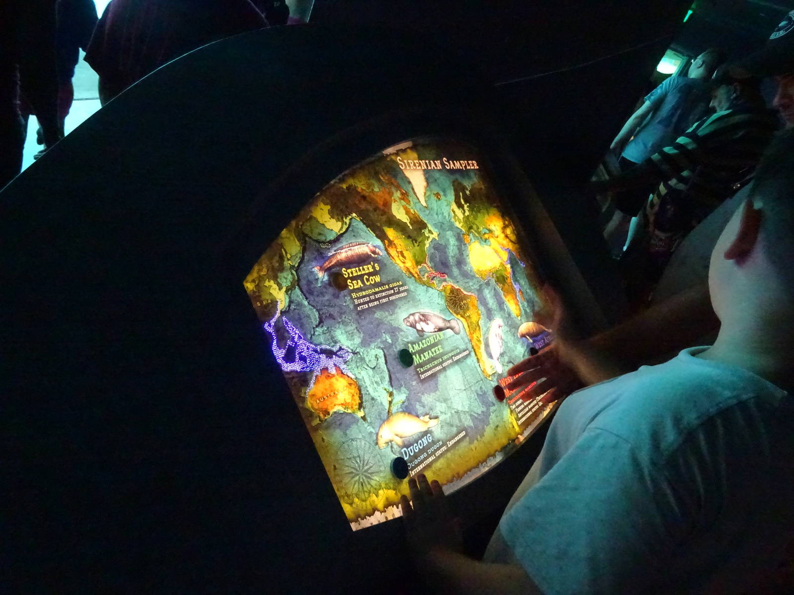 Sirenia Map at SeaWorld Orlando