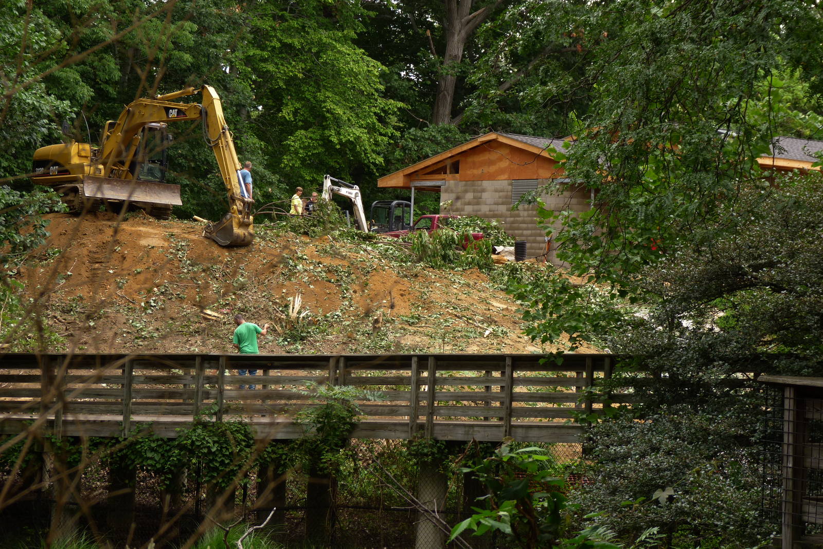 Sitatunga Barn Construction 8-1-12