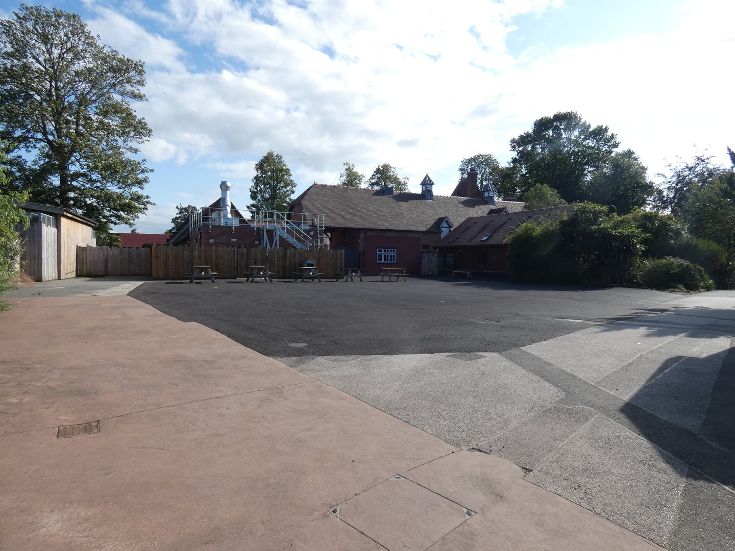 Site of former dwarf mongoose enclosure